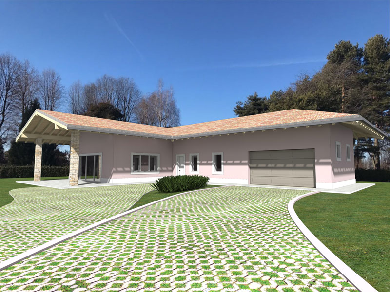 Servizio rendering 3d online >> richiedi rendering online Progettare esterno casa online